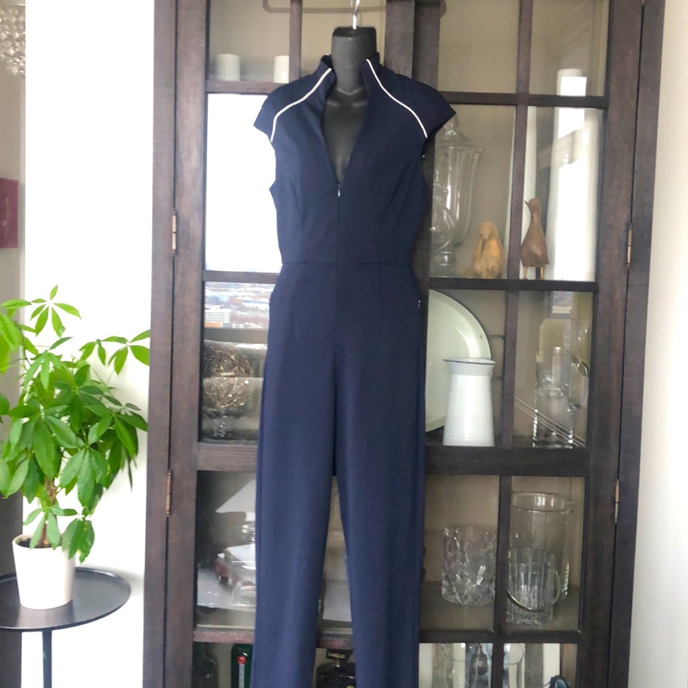 Navy blue jumpsuit
